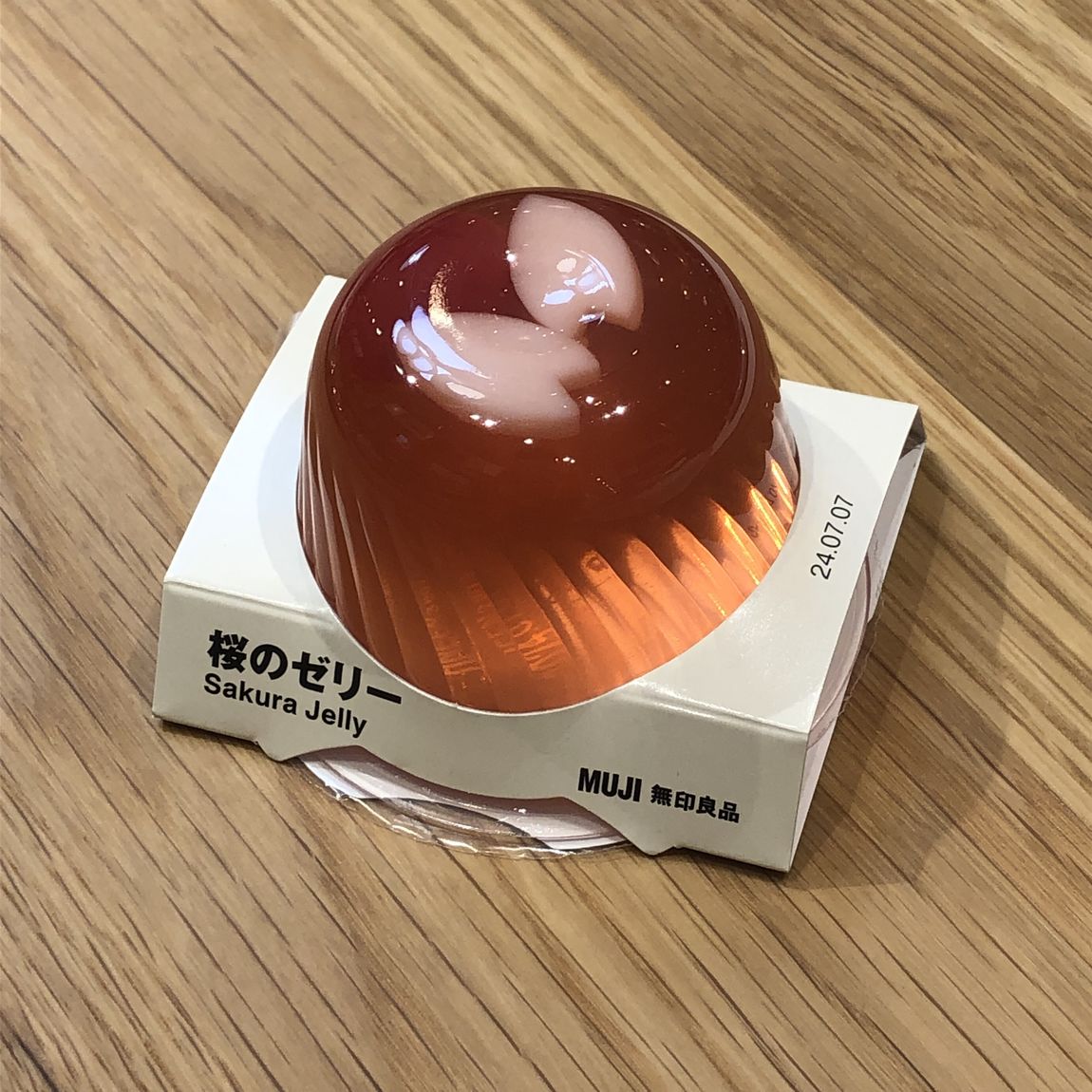 桜ゼリーの画像