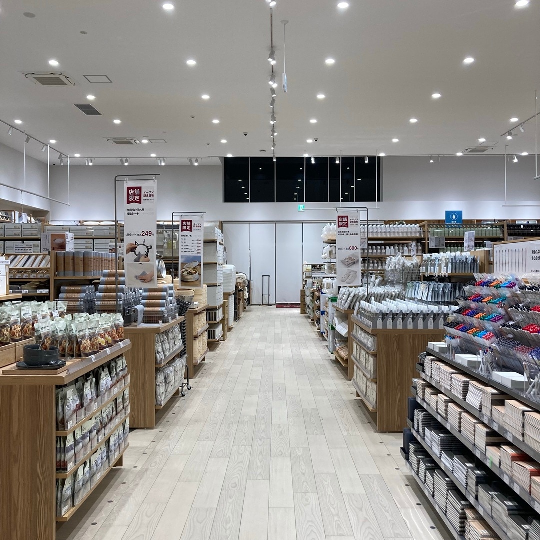 売場通路周辺