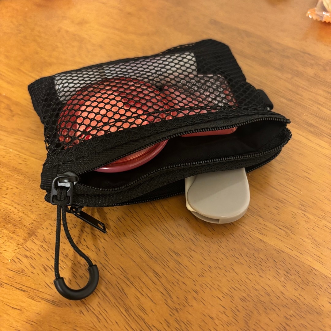 ダブルファスナーケース