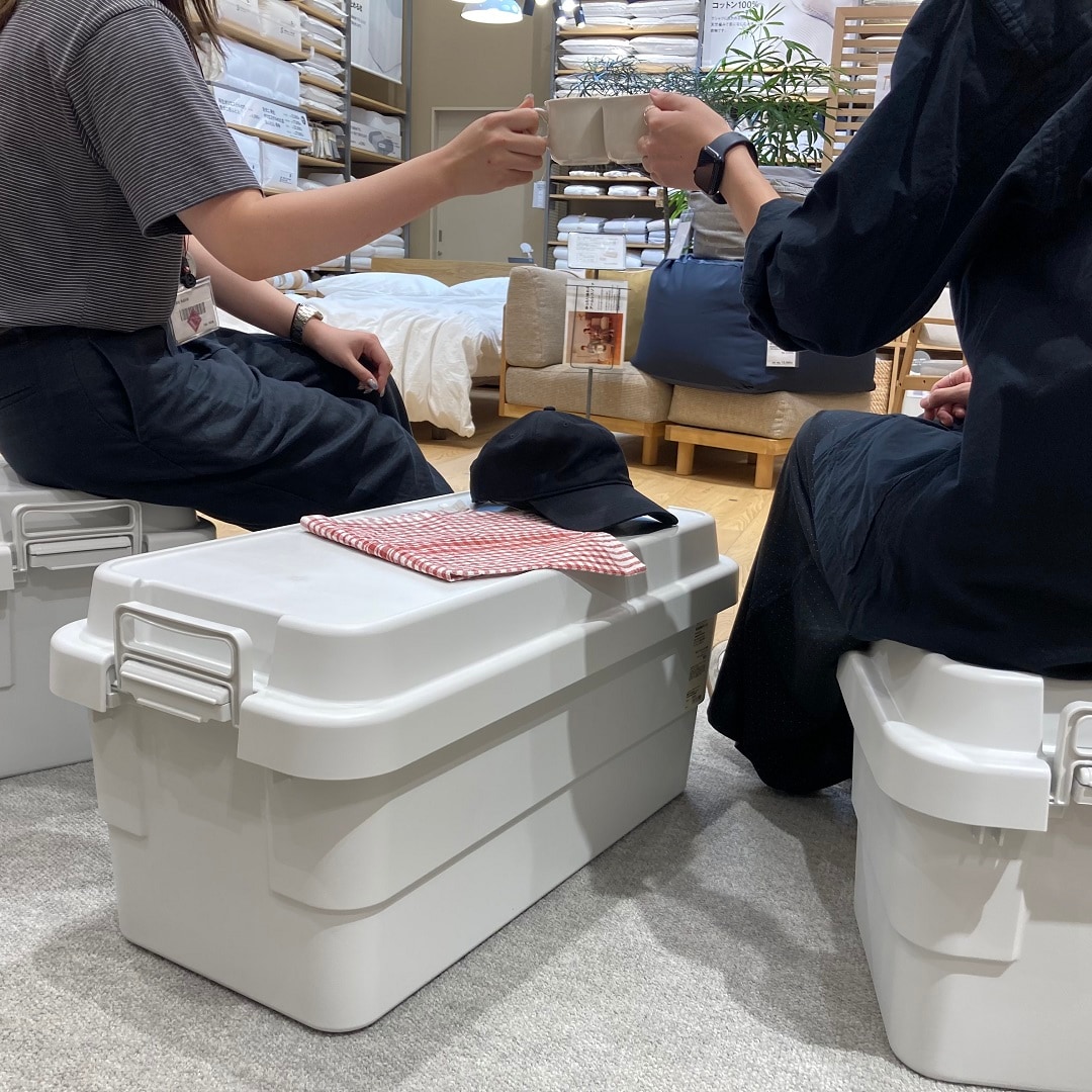 【イオンレイクタウンmori】用途いろいろ、頑丈収納ボックス