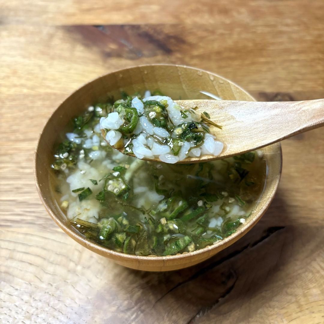 冷やし茶漬けの調理後の写真