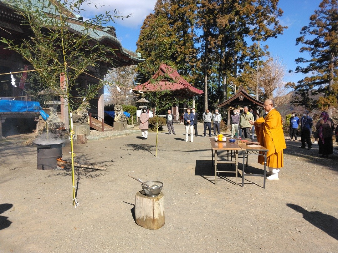 【みんなみの里】筒粥神事