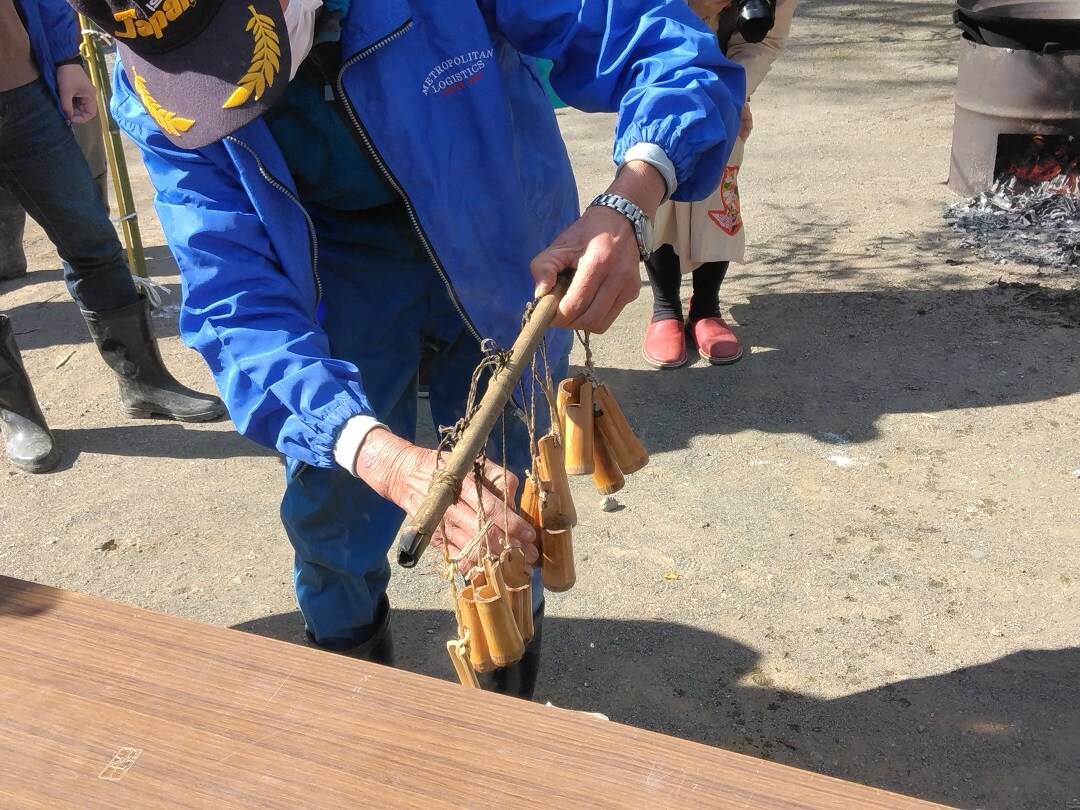 【みんなみの里】筒粥神事