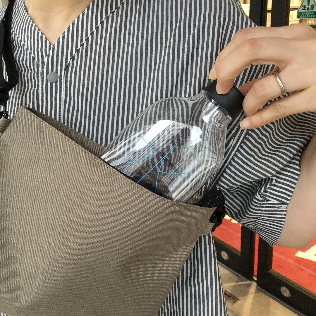 【MUJIcom光が丘ゆりの木商店街】スタッフのおすすめ　撥水サコッシュ
