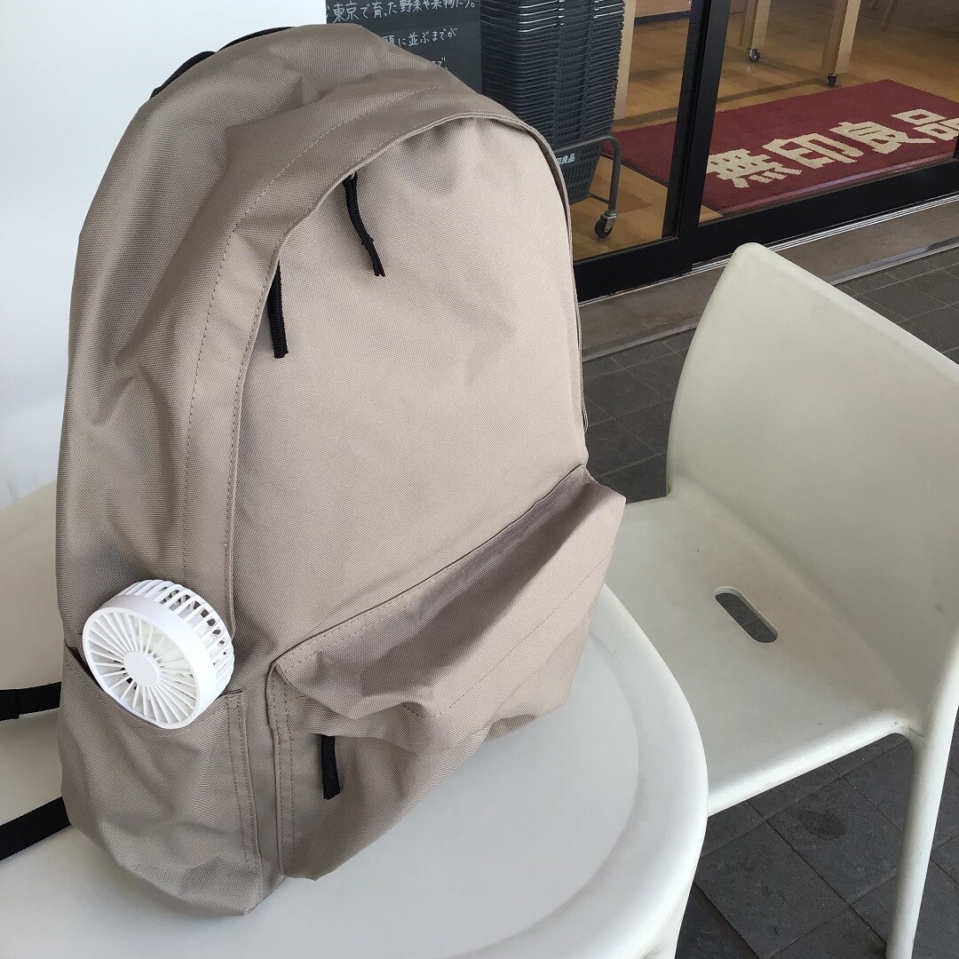【MUJIcom光が丘ゆりの木商店街】小さな体でも頼れる相棒　充電式コンパクトハンディファン