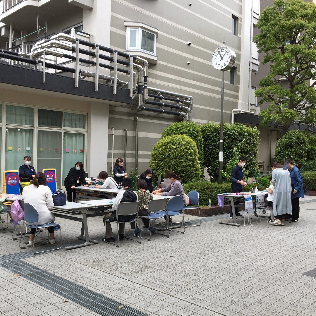 【ＭＵＪＩｃｏｍ光が丘ゆりの木商店街】バラのワークショップ