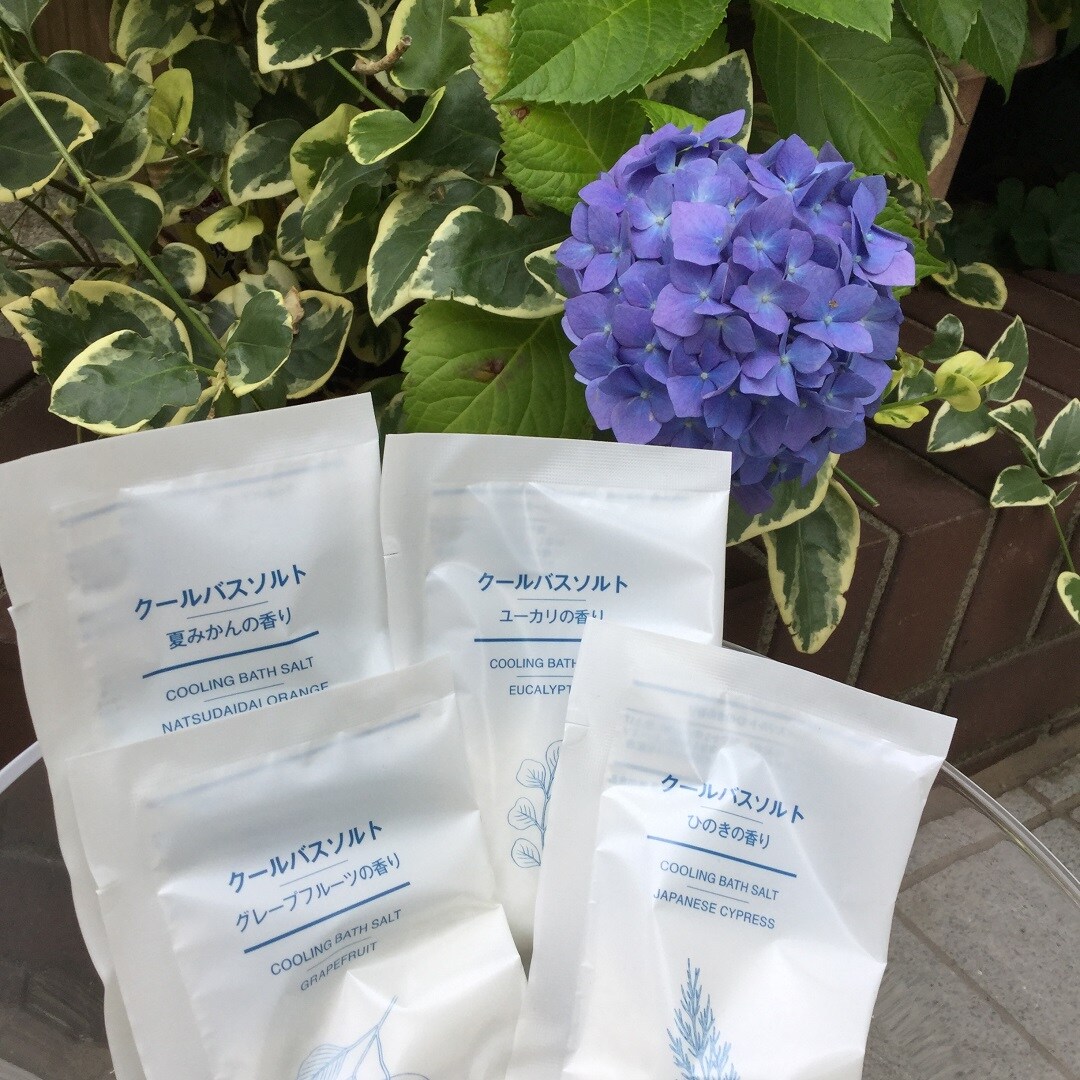 【MUJIcom 光が丘ゆりの木商店街】暑い日もクールな入浴剤で気持ちリフレッシュ｜クールバスソルト