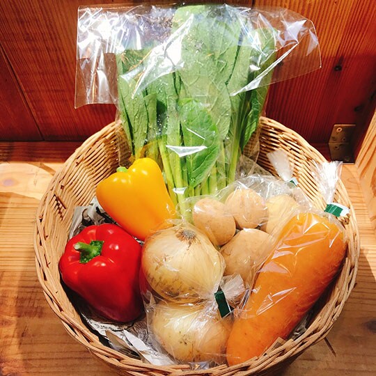 【銀座】野菜セットお届けサービス：イメージ写真