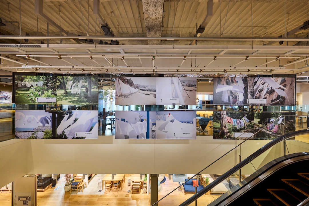 『無印良品の企業広告 2003-2025 展 -なにもないがすべてがある-』会場様子3