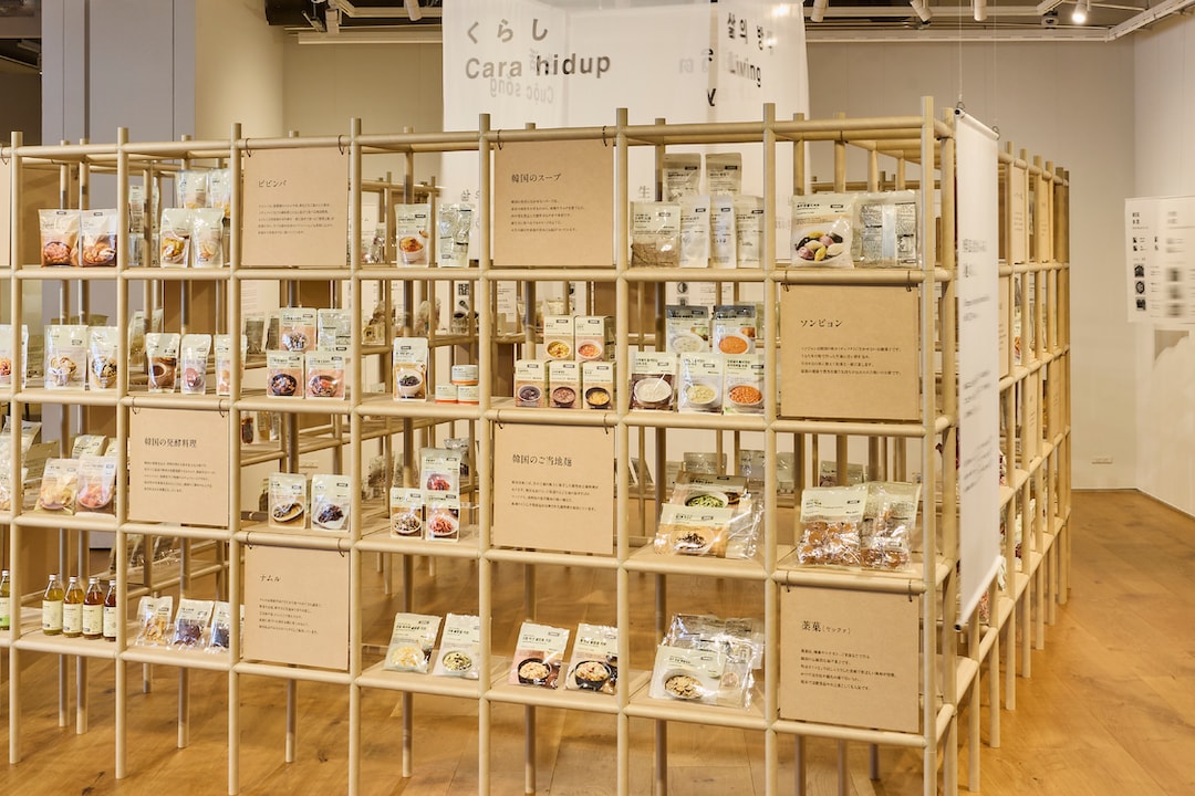 展示室内の様子