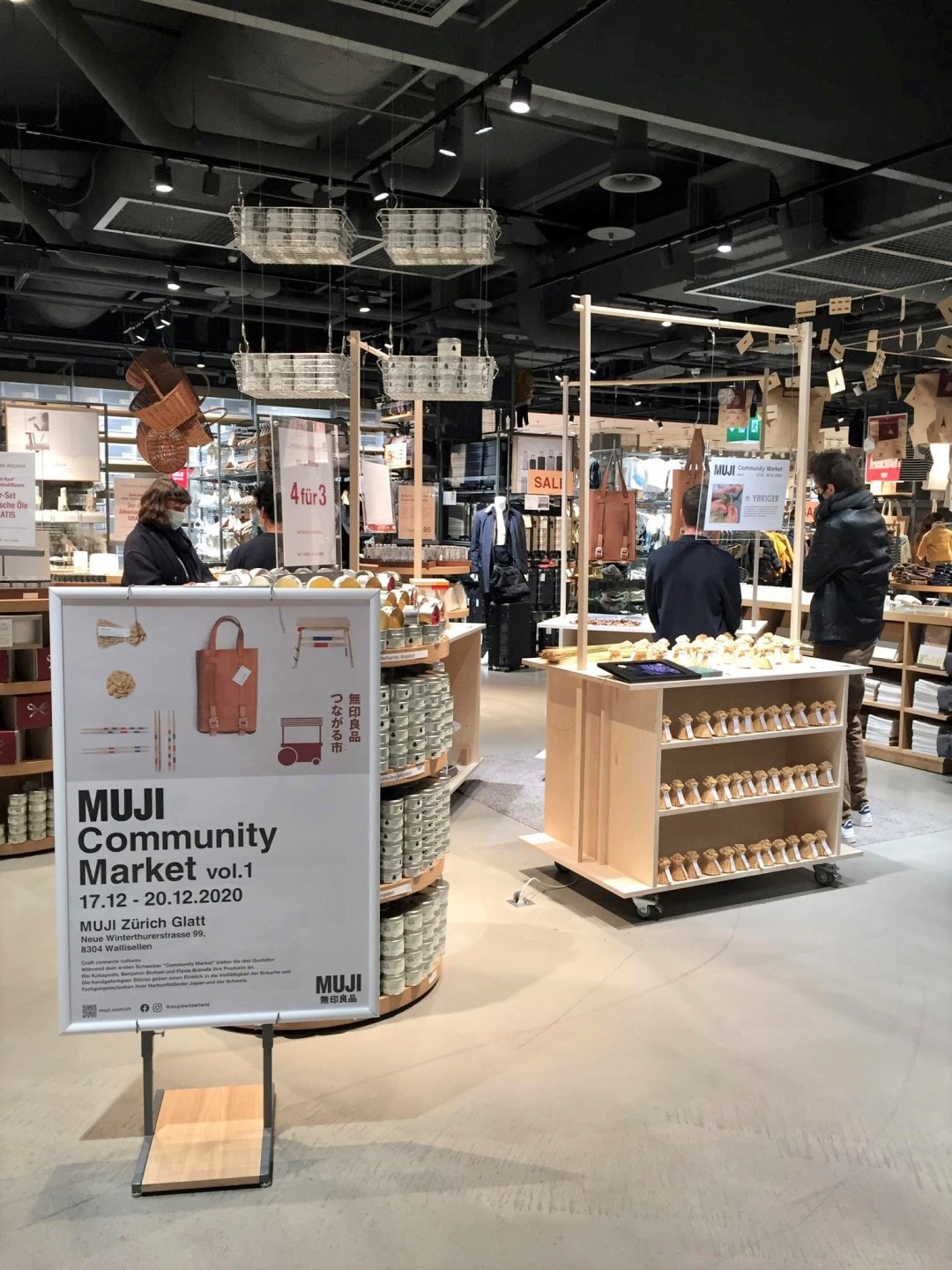 【銀座】「世界の無印良品」の紹介 | MUJI Zurich Glatt　店舗の取り組み