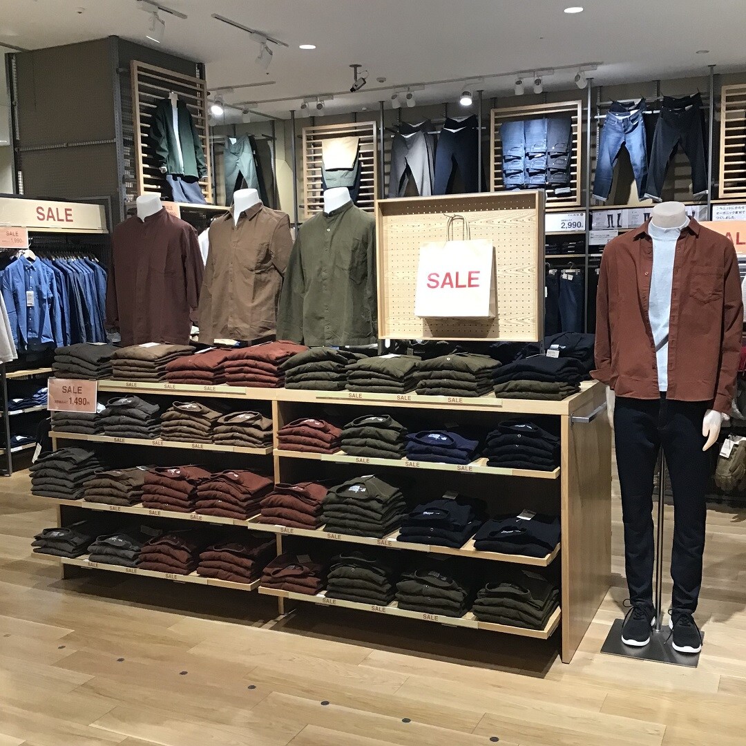 衣料品のＳＡＬＥのお知らせ