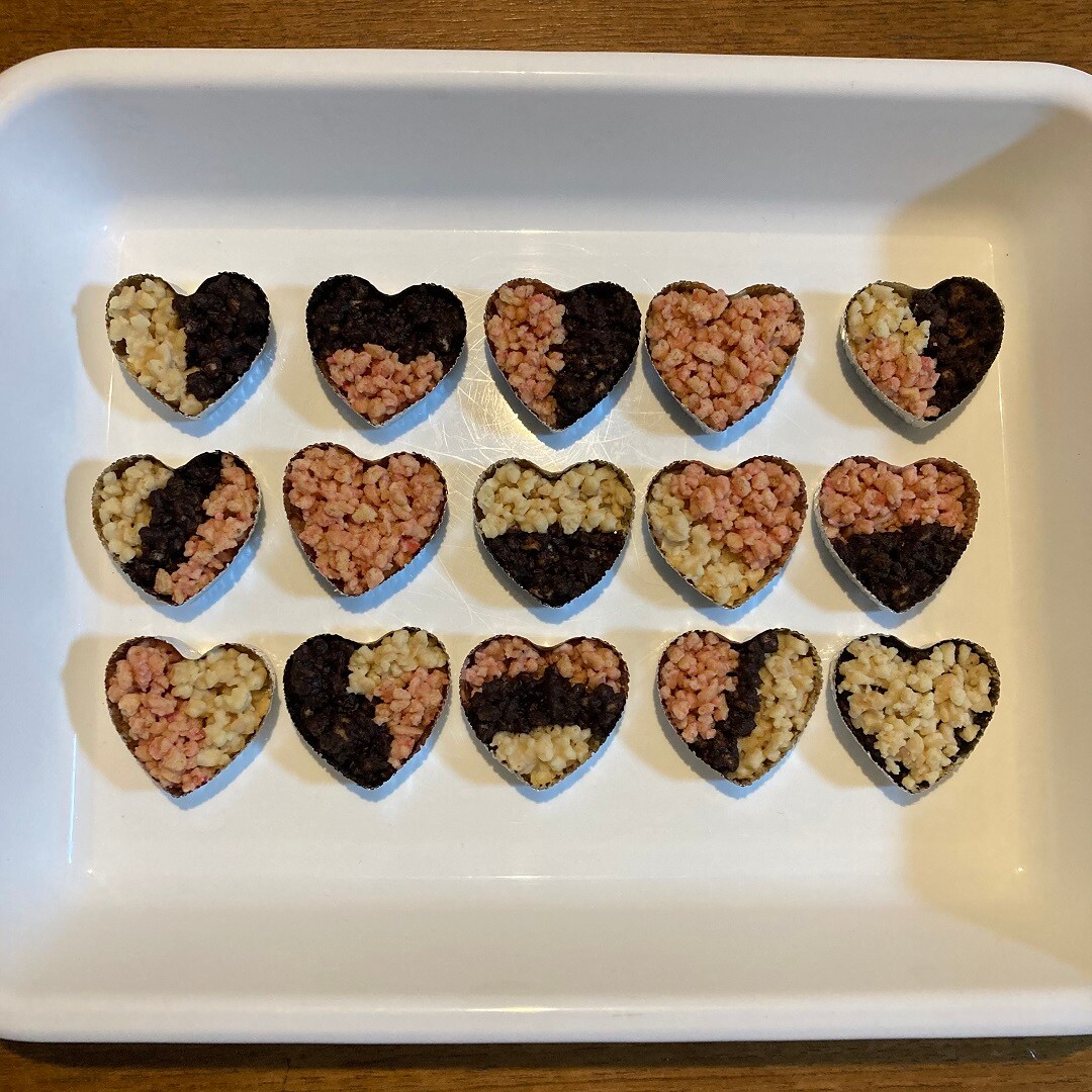 【アル・プラザ草津】バレンタインキットで作ってみました