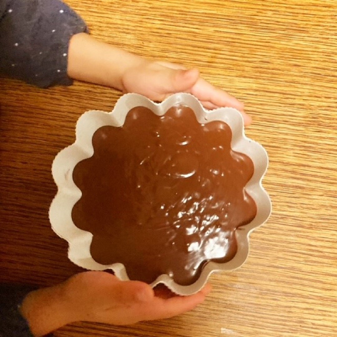 【アル・プラザ草津】焼き型に入れます