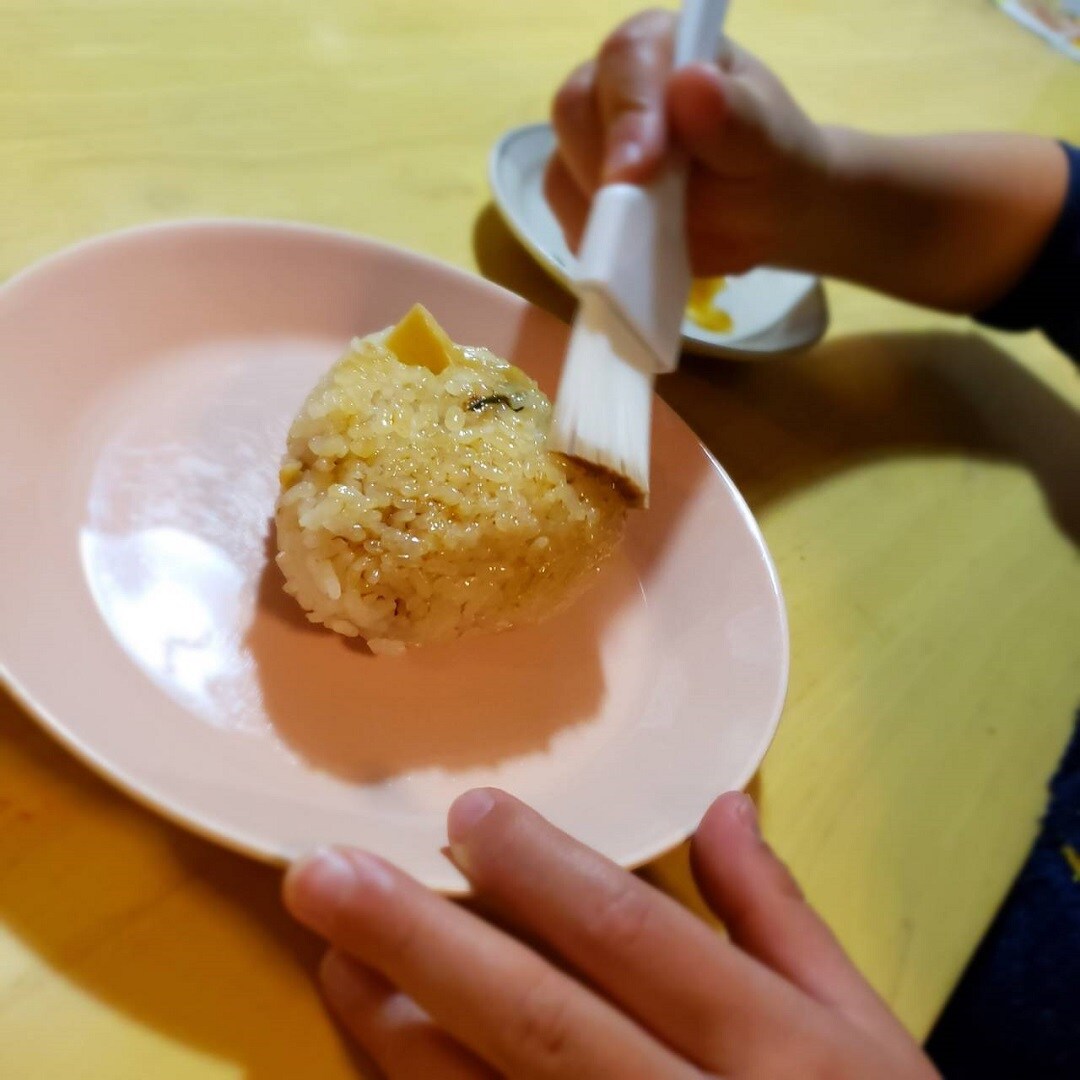 【アル・プラザ草津】焼きおにぎり作ります