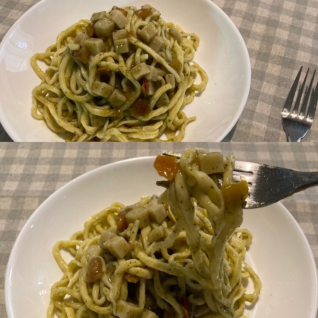 【アル・プラザ草津】じゃがいもとトマトのジェノベーゼ