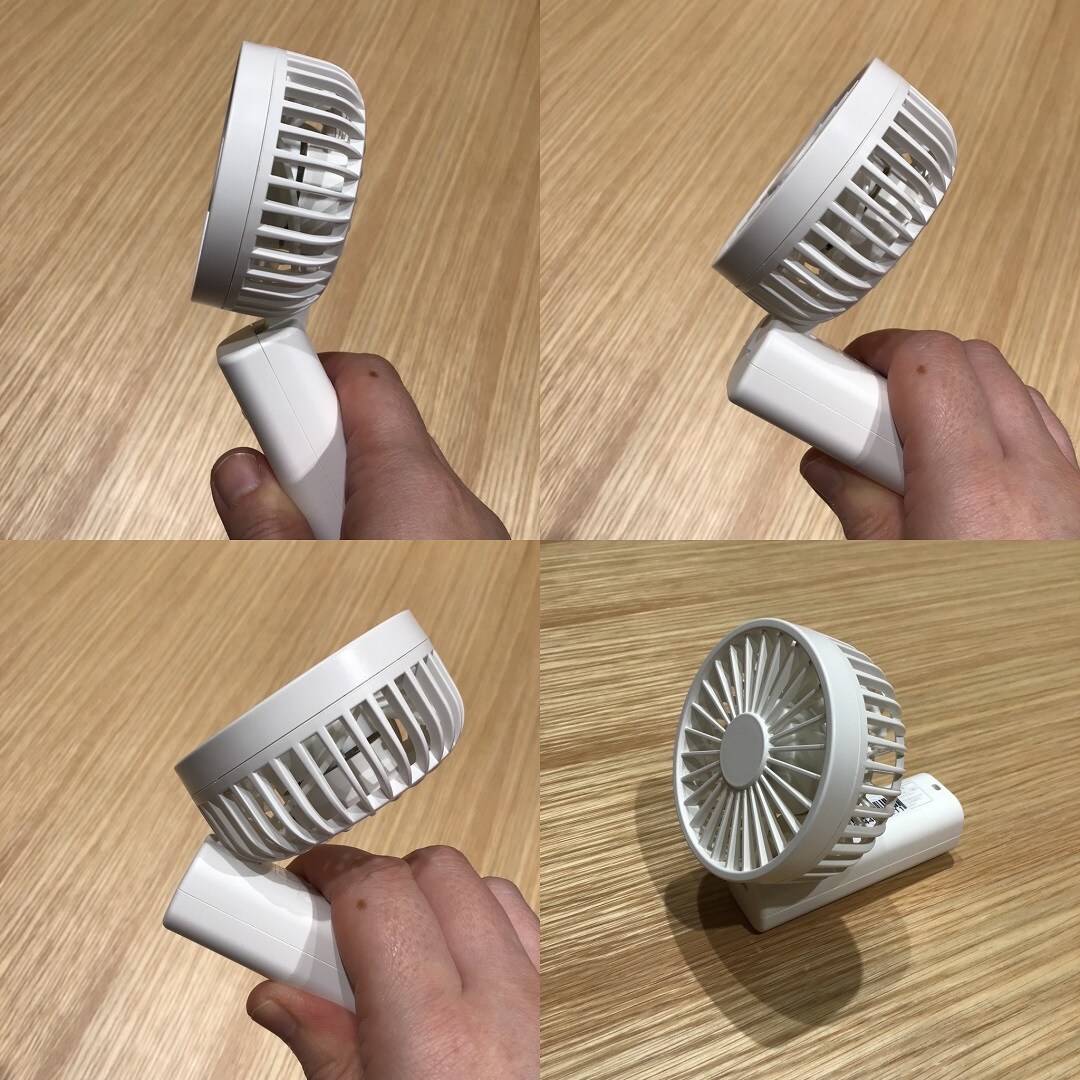 【アル・プラザ草津】充電式コンパクトハンディファン