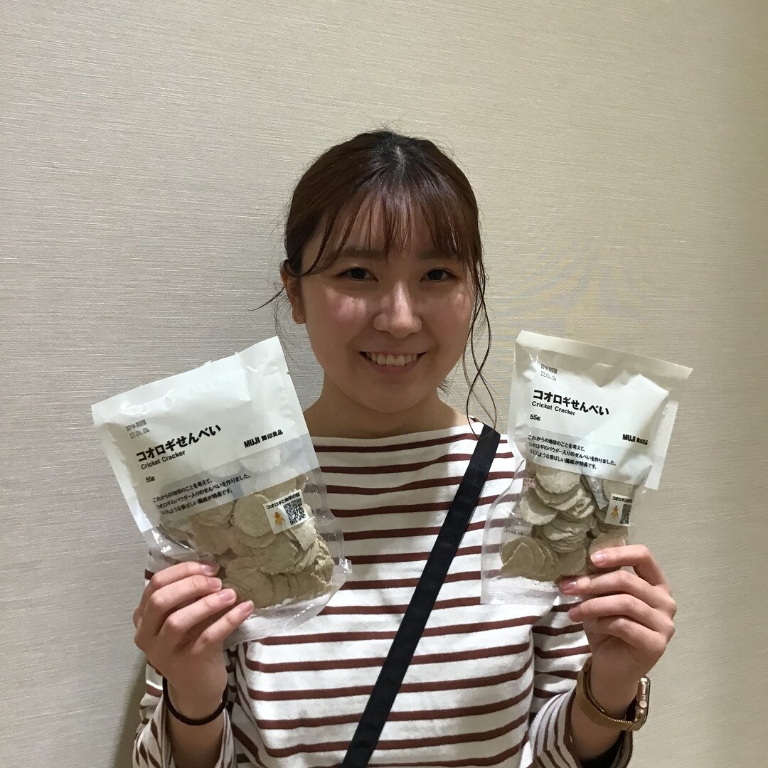【アル・プラザ草津】コオロギせんべい入荷しました