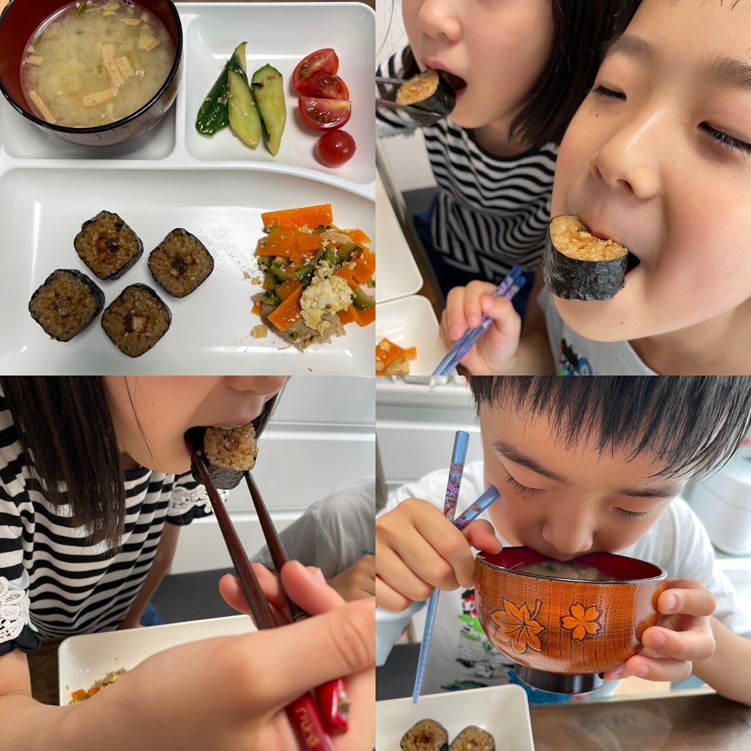 【アル・プラザ草津】　土用の丑の日にうなぎ巻きと豚汁を食べよう