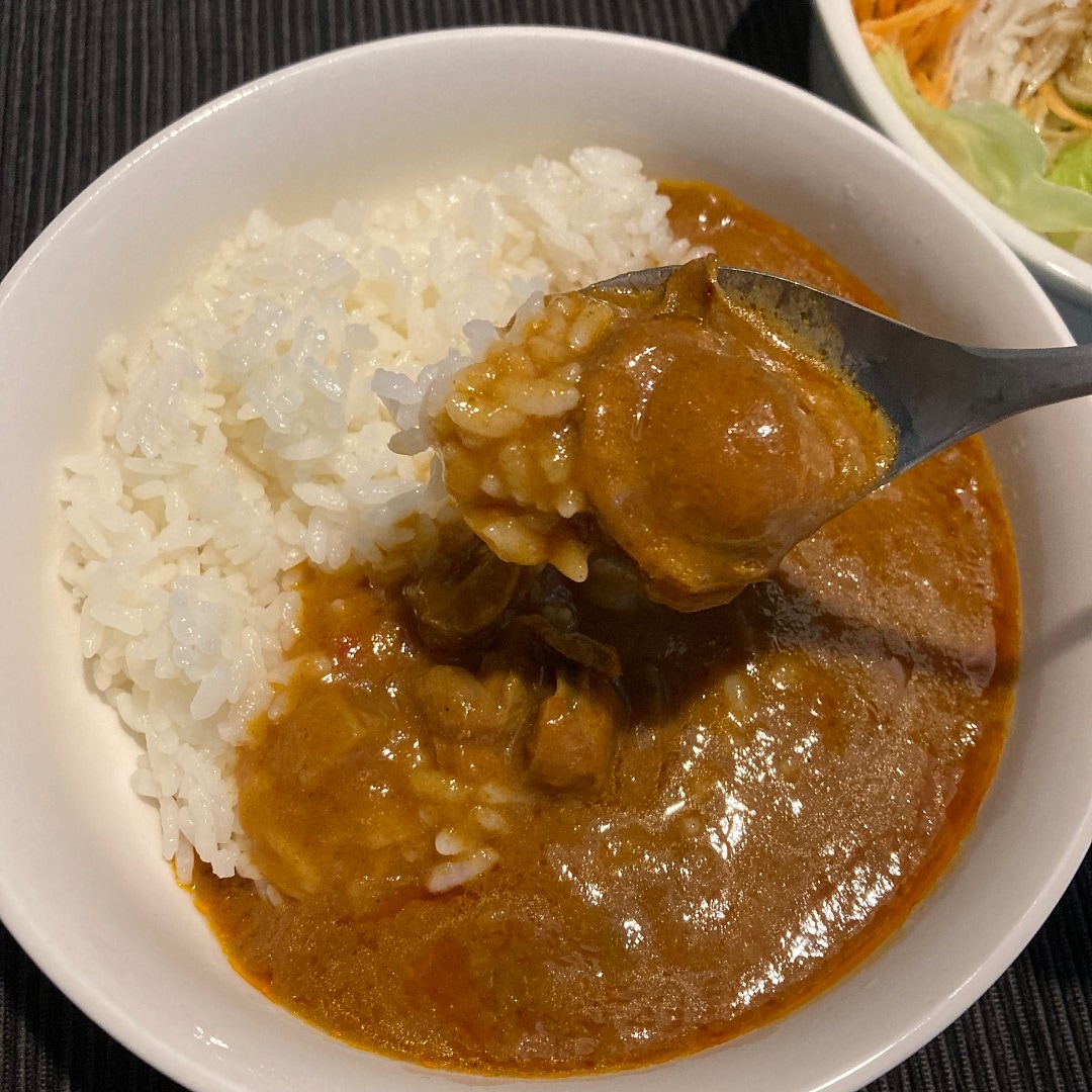 【アル・プラザ草津】新商品『ほたてと海老のビスクカレー』を食べてみました