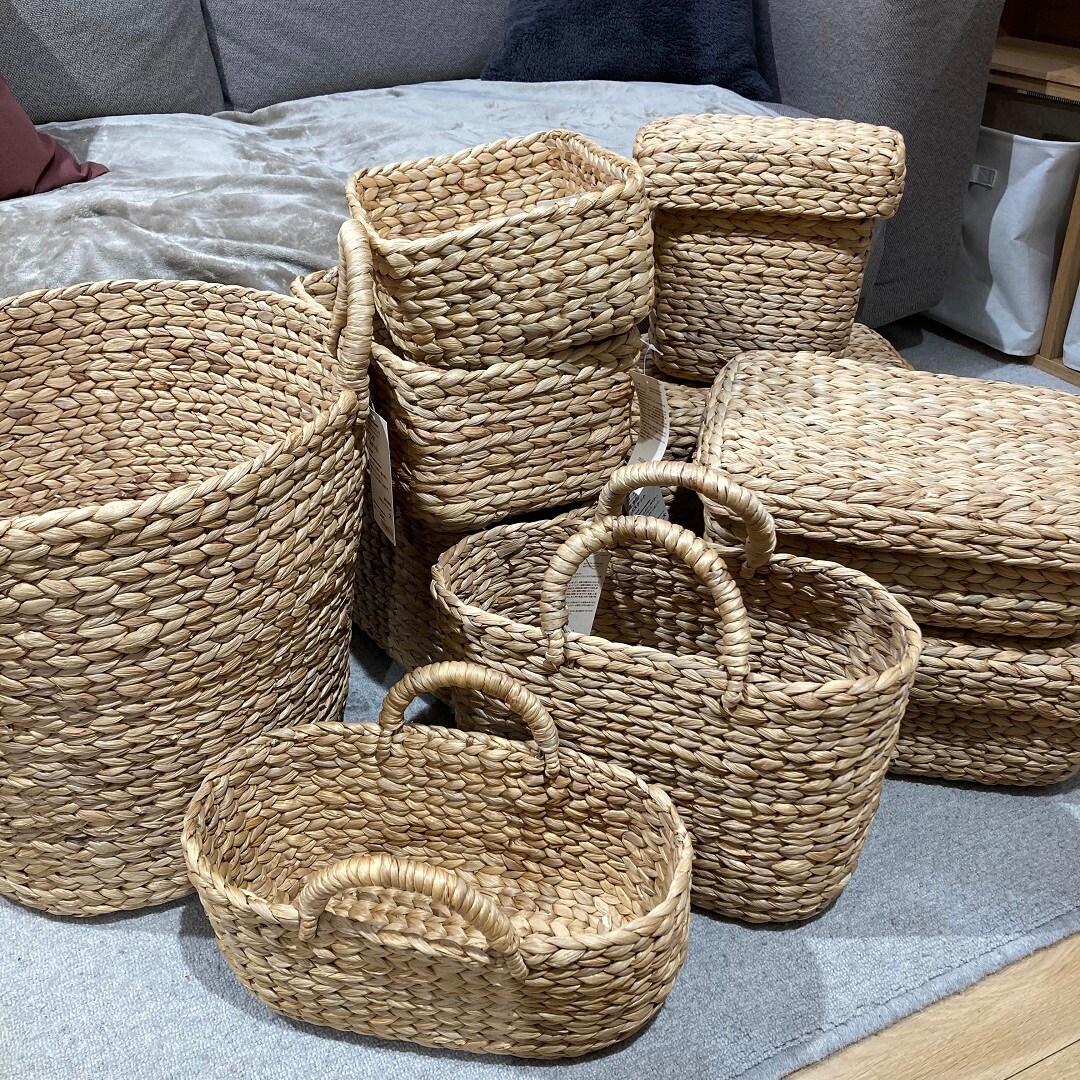 【アル・プラザ草津 環境に優しい素材で作られたバスケット】