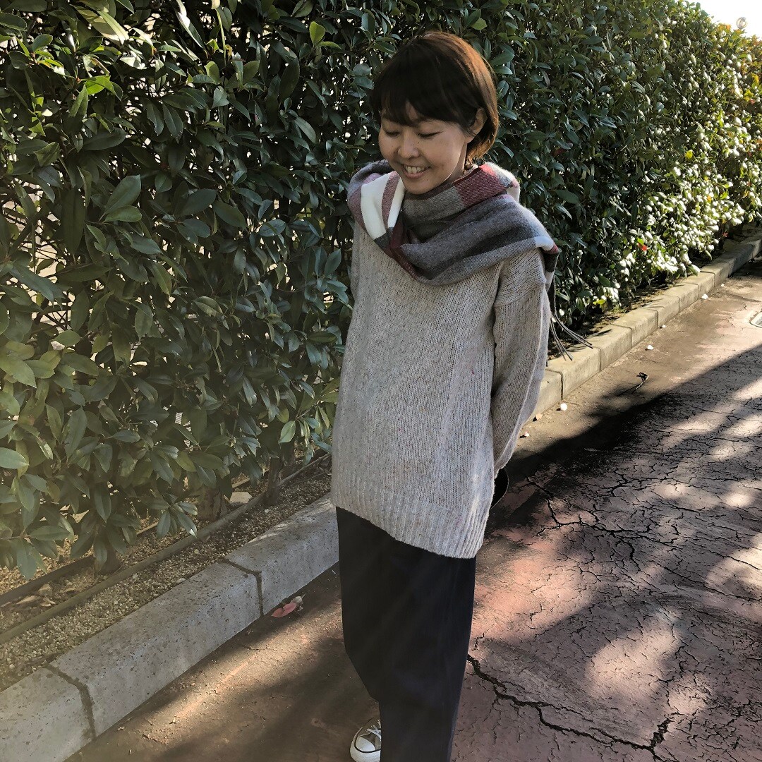 【アル・プラザ草津】ニットをゆったりと