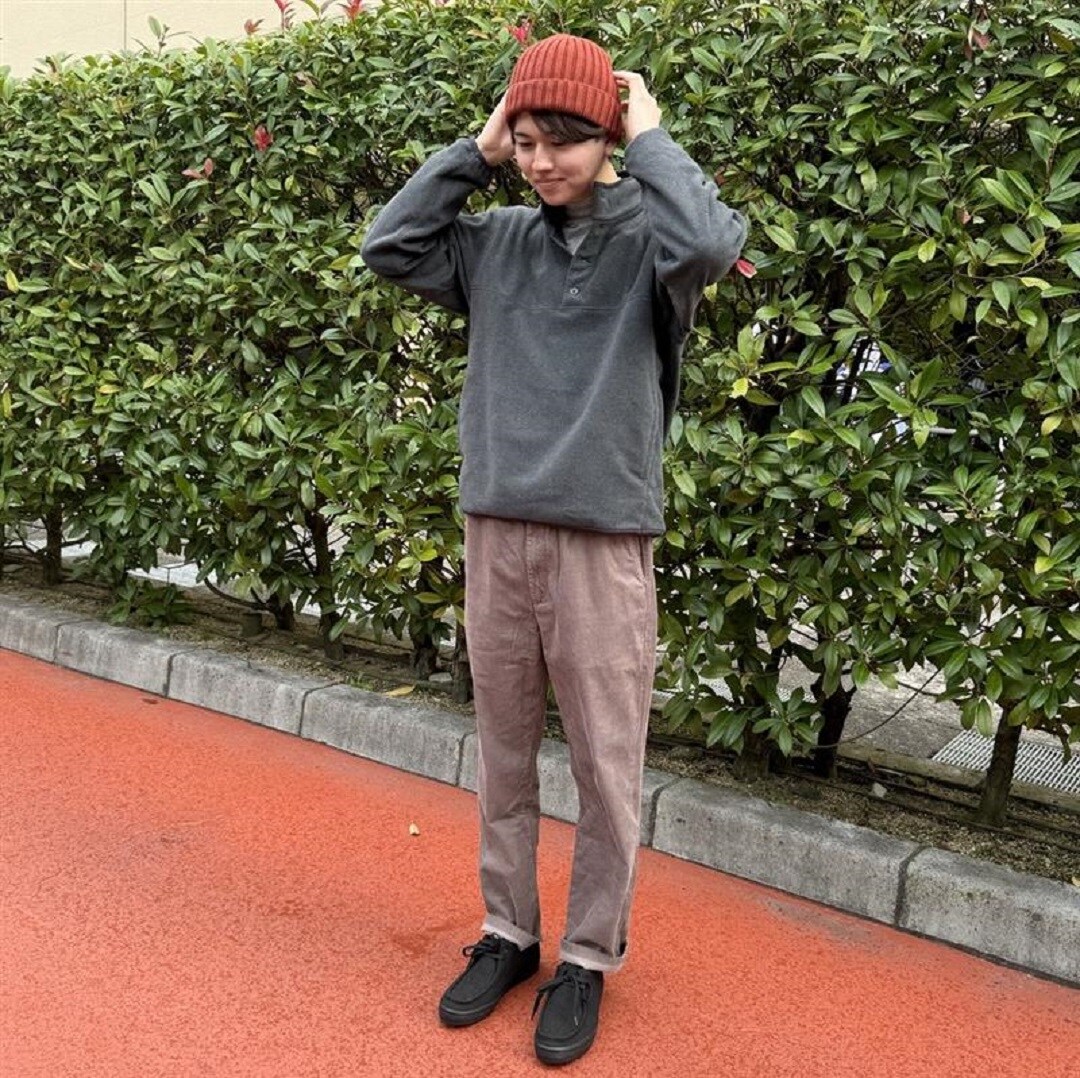 素材に還るフリース