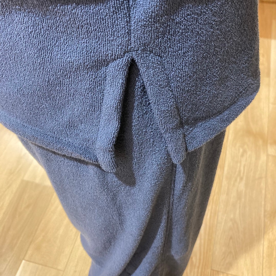 両面パイル五分袖ルームウェアセット