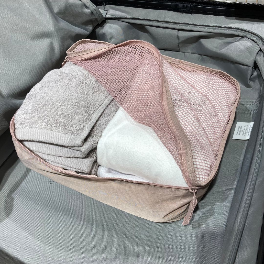【アル・プラザ草津】旅行の荷物整理に。たためる仕分けケース_YYeU49