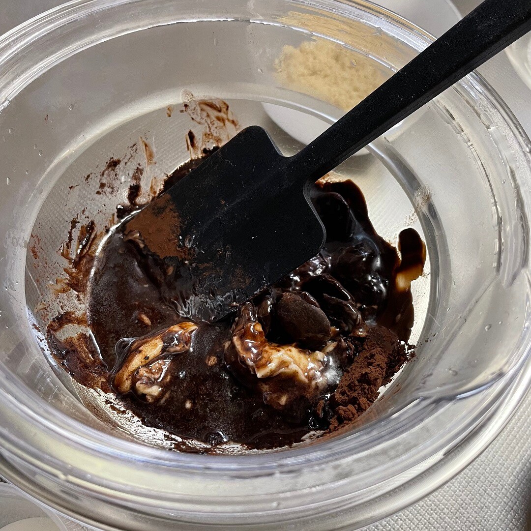 チョコレート湯せん