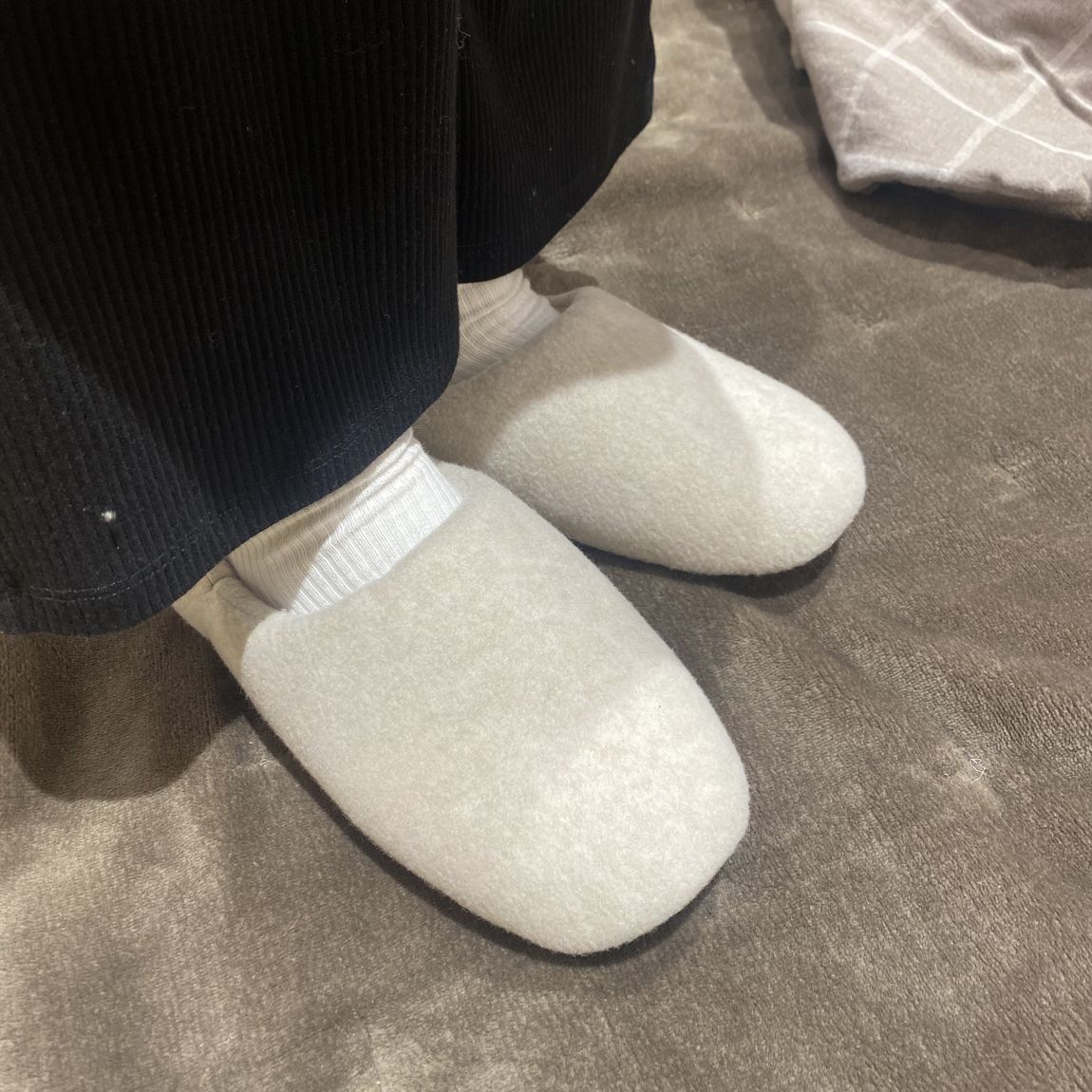 【京都桂川】足元から温かく｜ルームシューズ