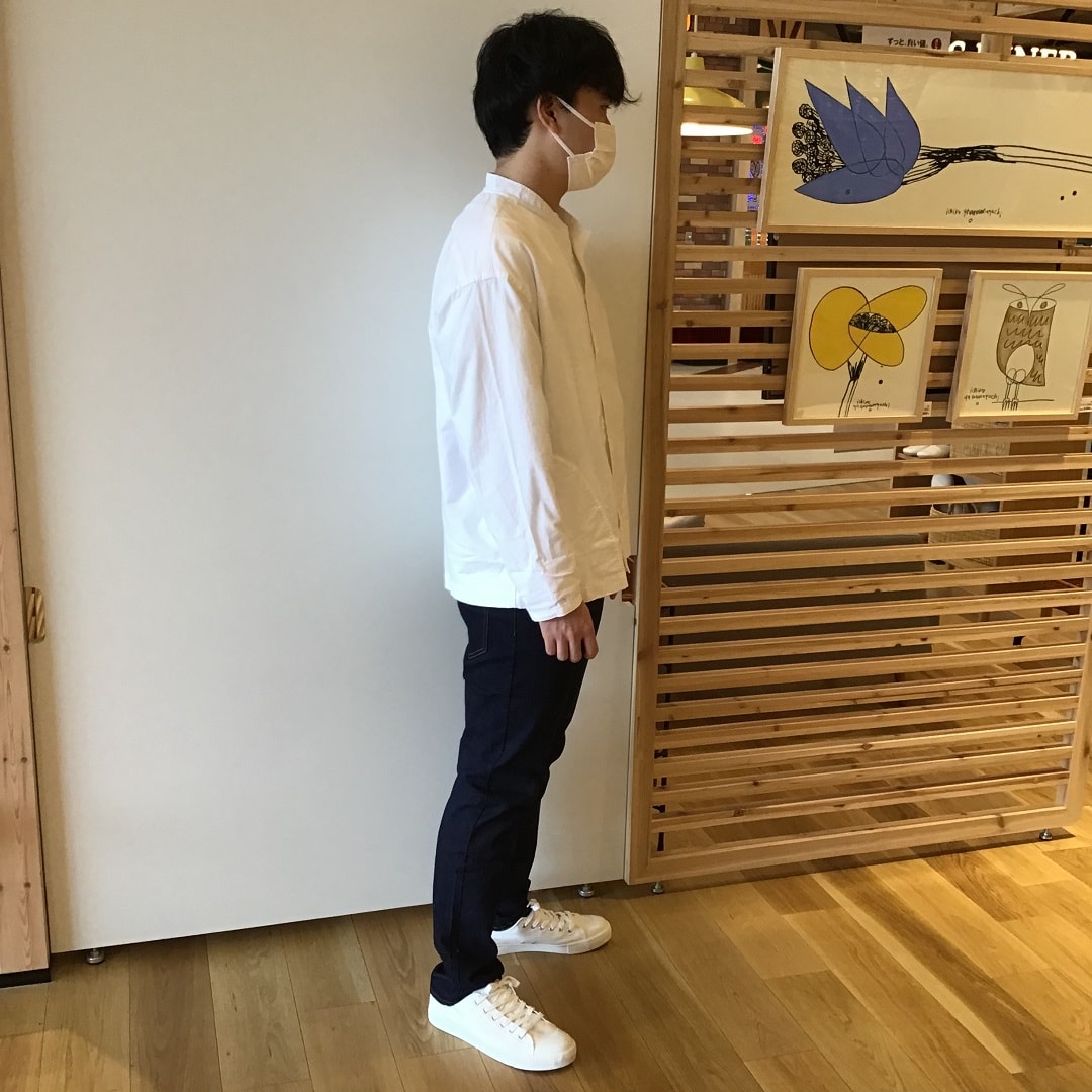 横