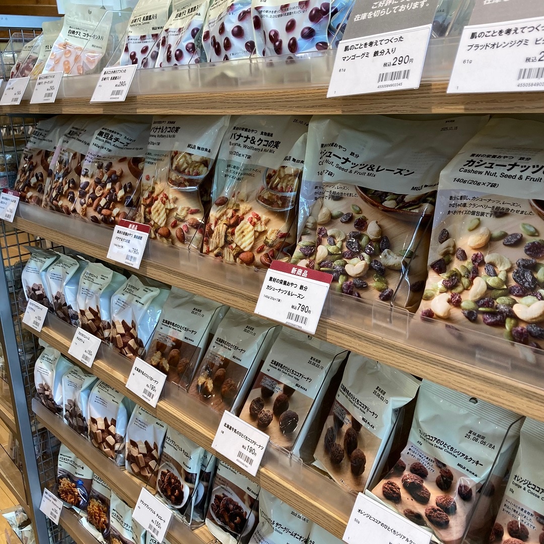 栄養おやつ　売場