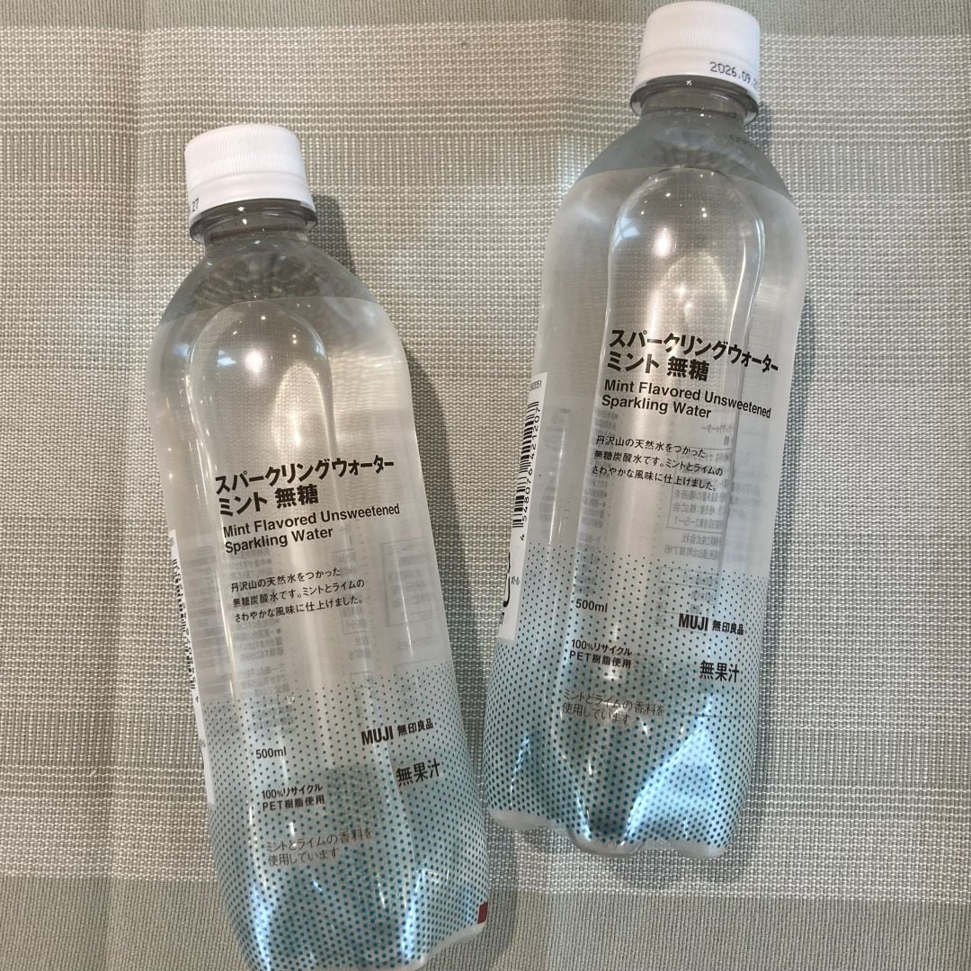 試食会　画像　スパークリングウォーター　ミント　無糖