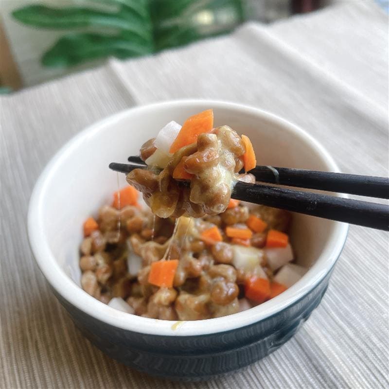 ぬか漬け納豆アレンジ