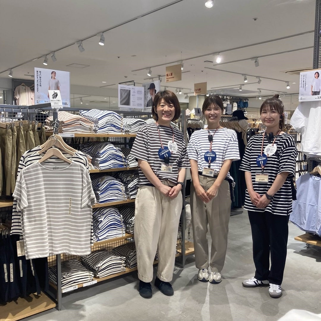 【アスモ高山】夏らしく、かわいく、ボーダーの服