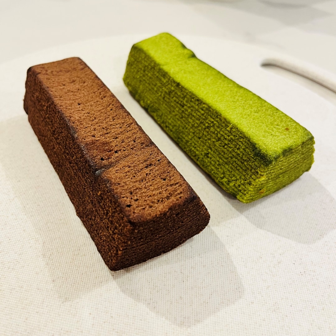 バウムを5mm幅くらいでカットします。