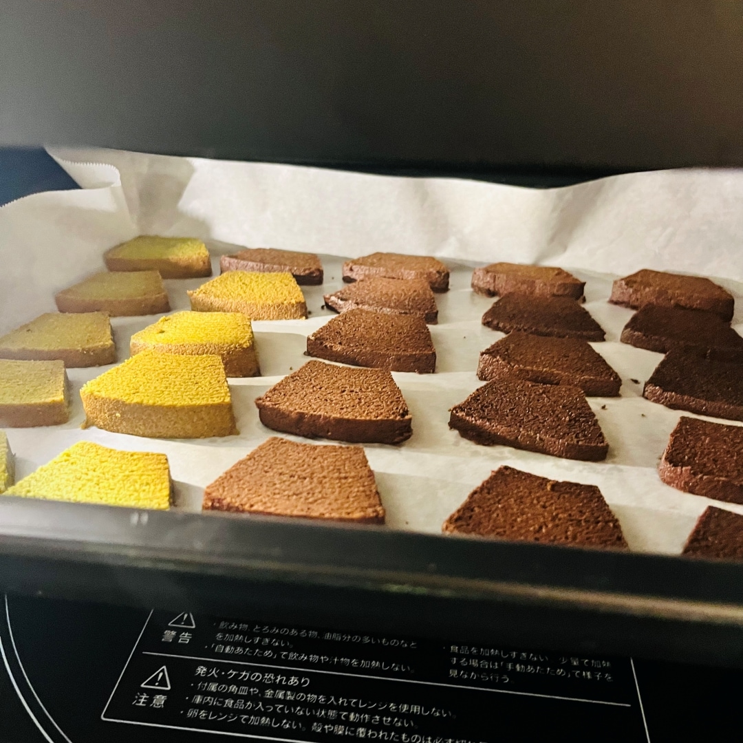 オーブンで15～20分焼きます。