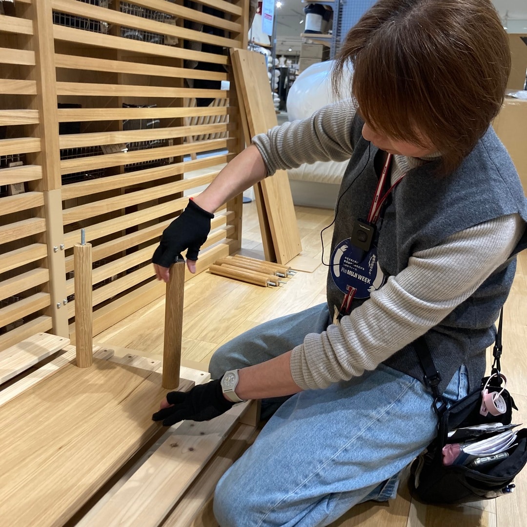 継脚を取り付ける図