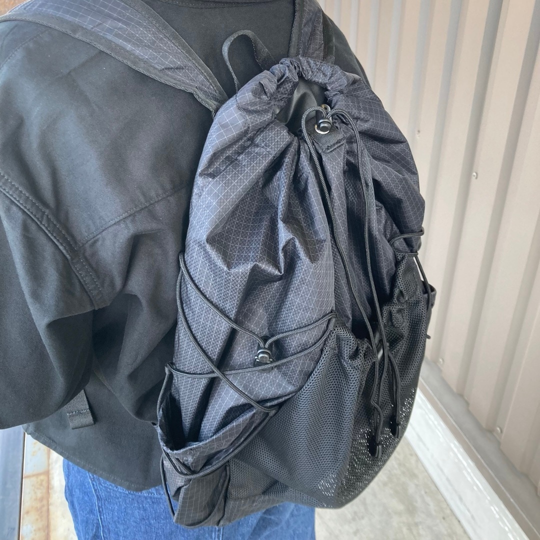 リュックのアップ