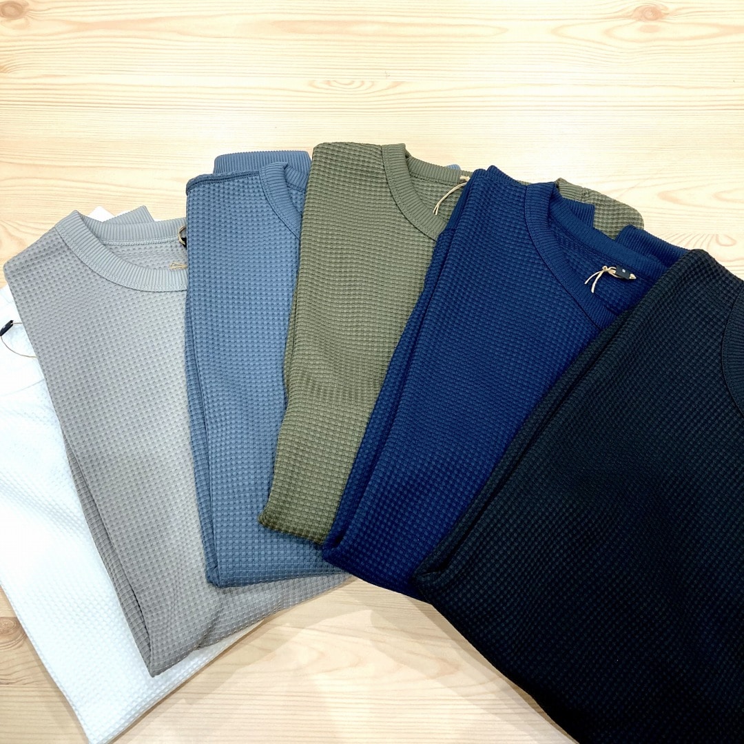 ゆめタウン大牟田　ワッフル長袖Tシャツ