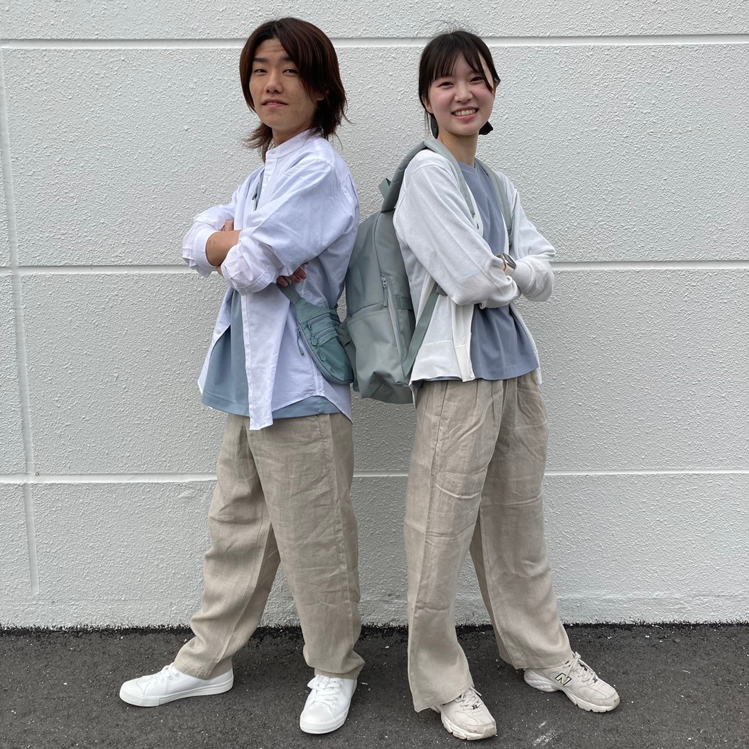 涼感ワイドTシャツおすすめコーディネート