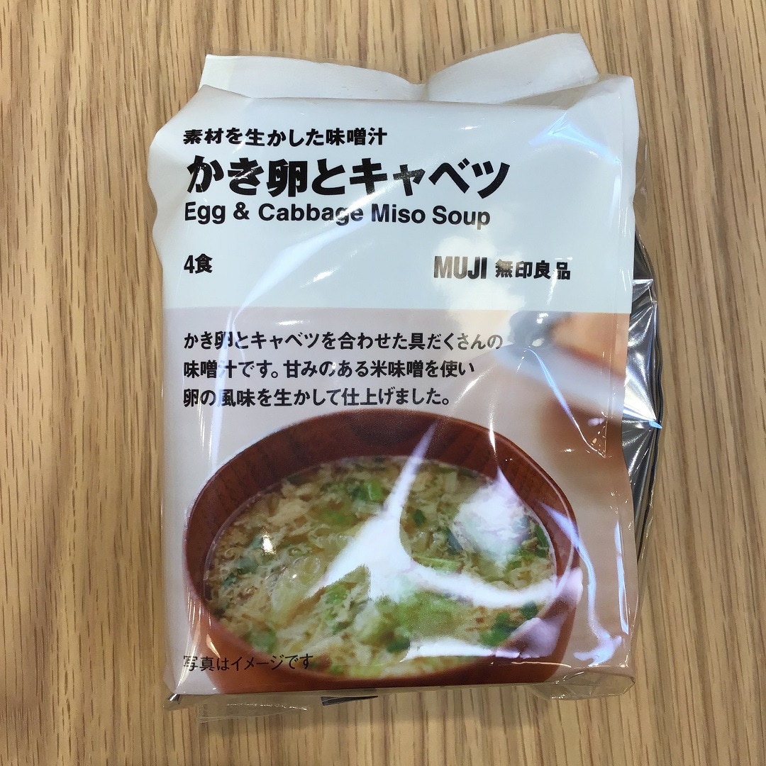 味噌汁　かき卵