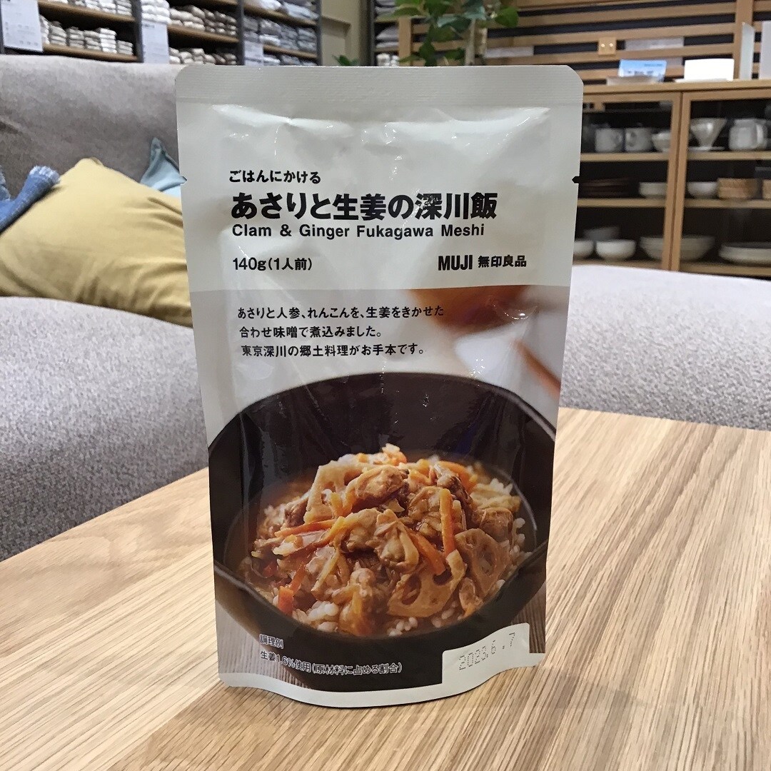 ごはんにかけるあさりと生姜の深川煮