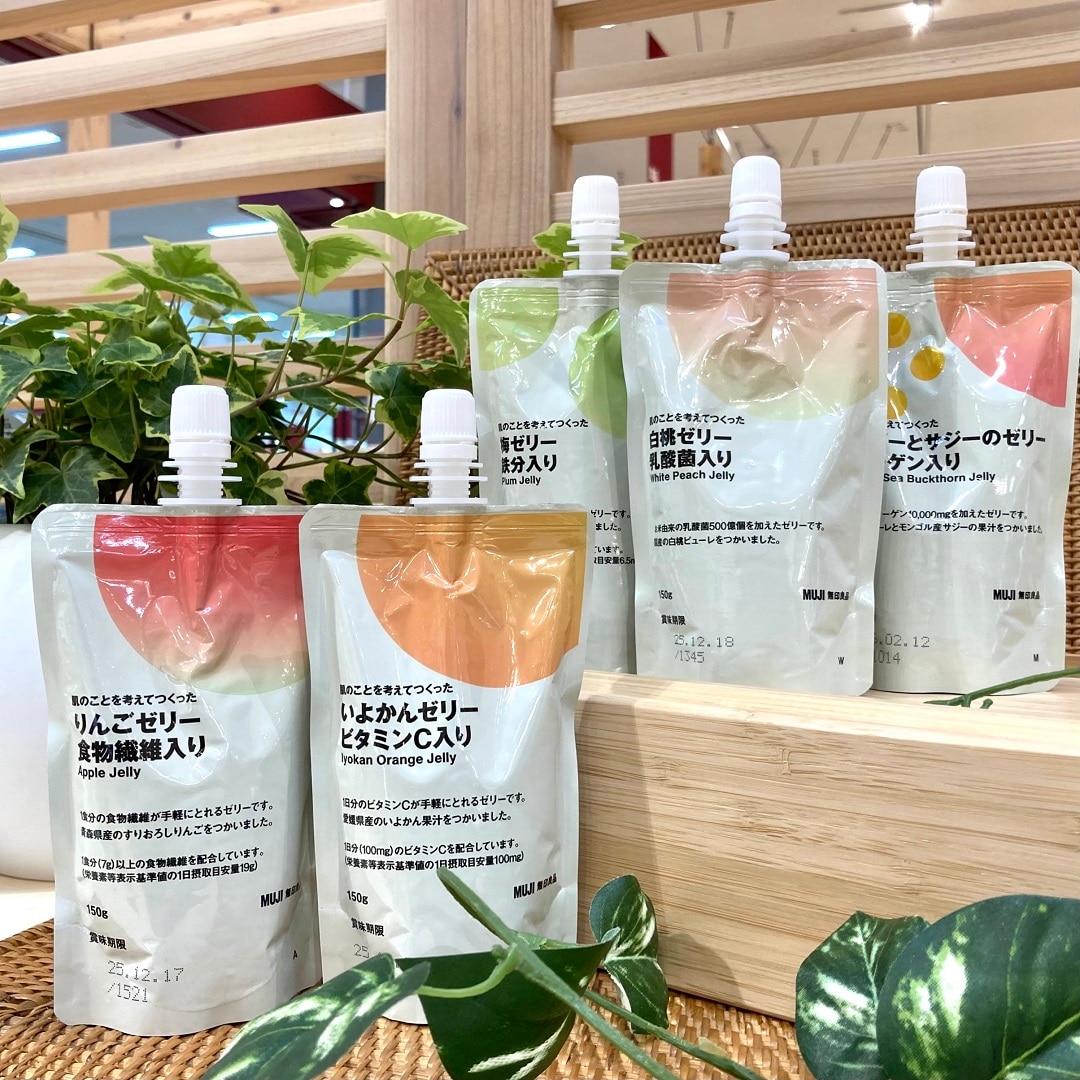 ゼリー飲料5種の写真