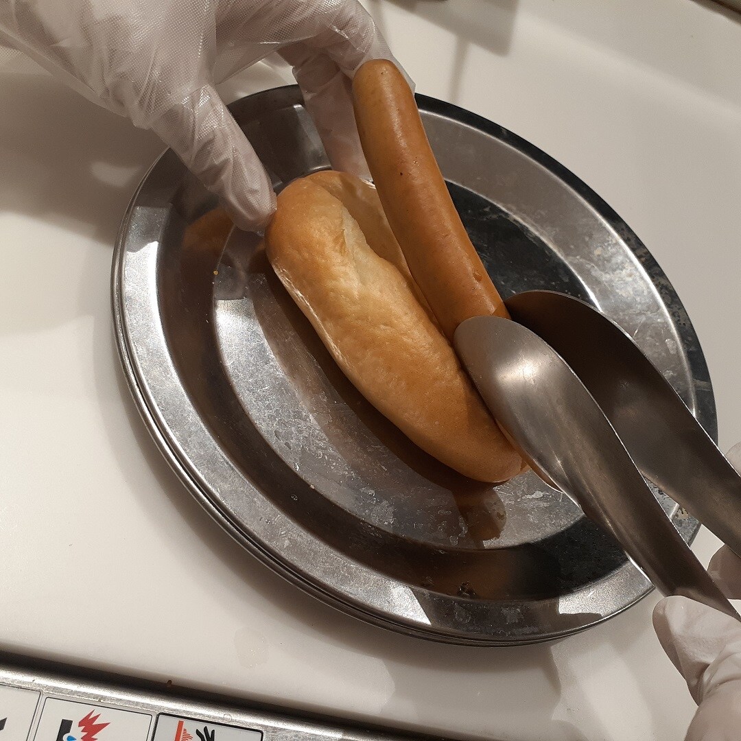 ウインナー挟むところ
