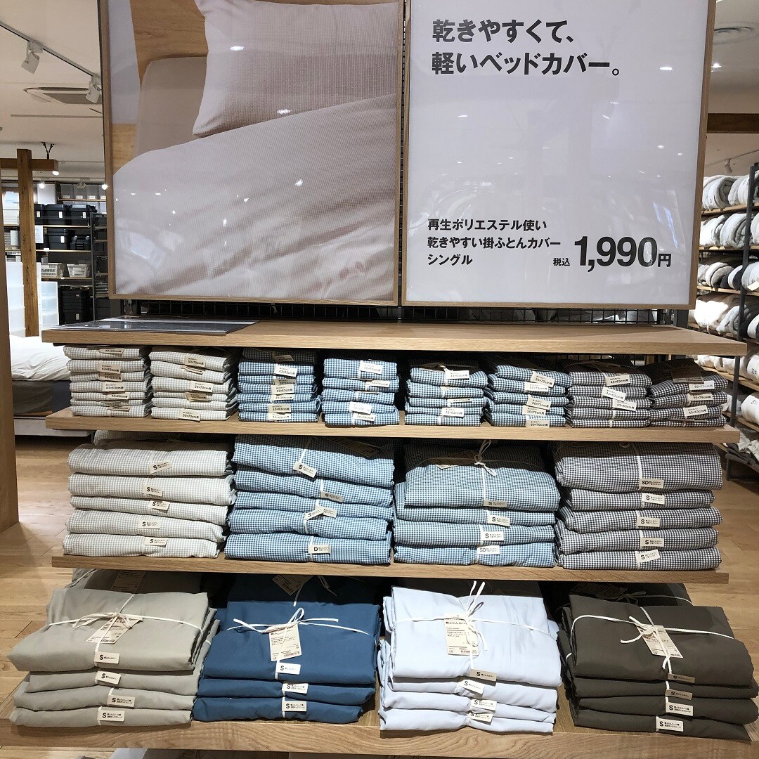 寝装売場の写真