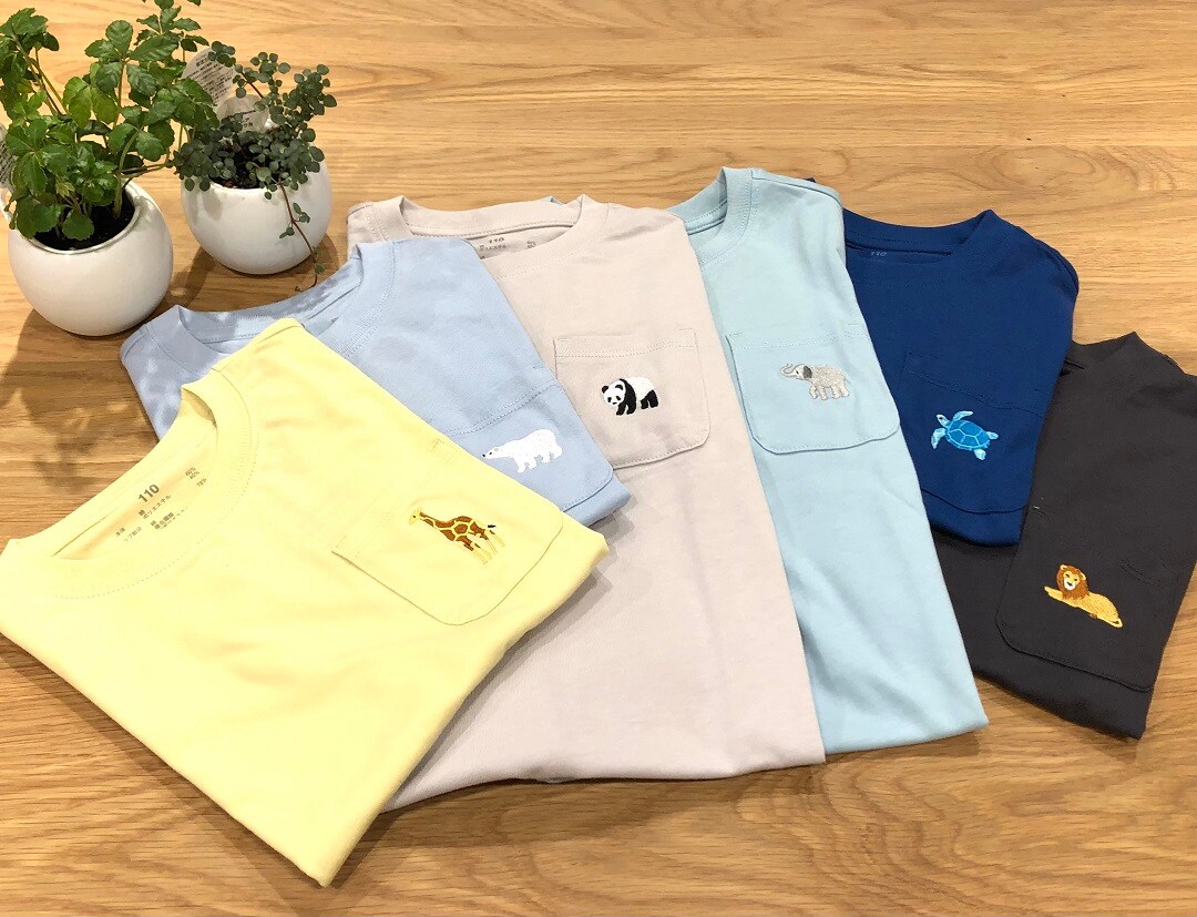 刺繡入りTシャツ