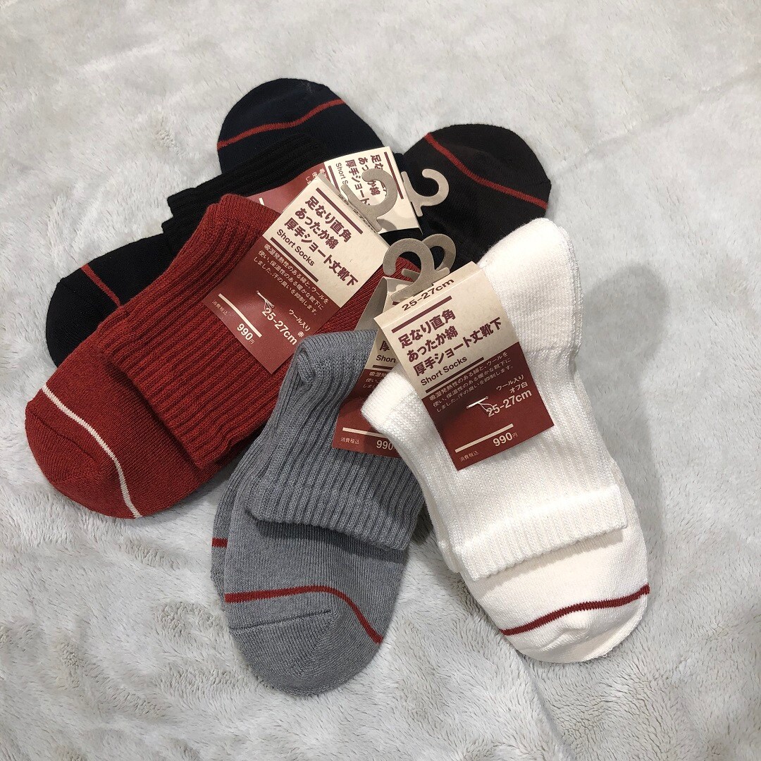 あったか綿靴下売場