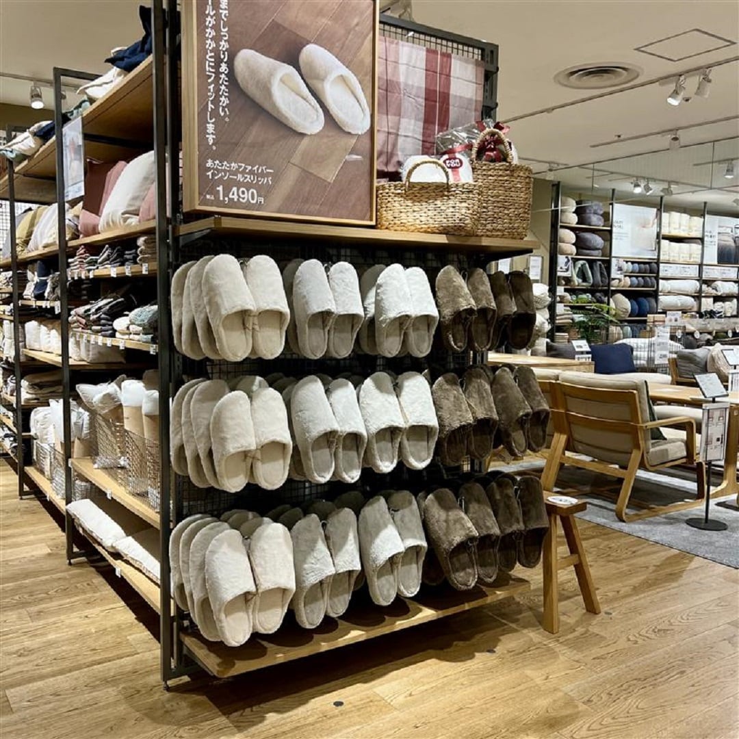 神戸阪急_あたたかファイバースリッパ